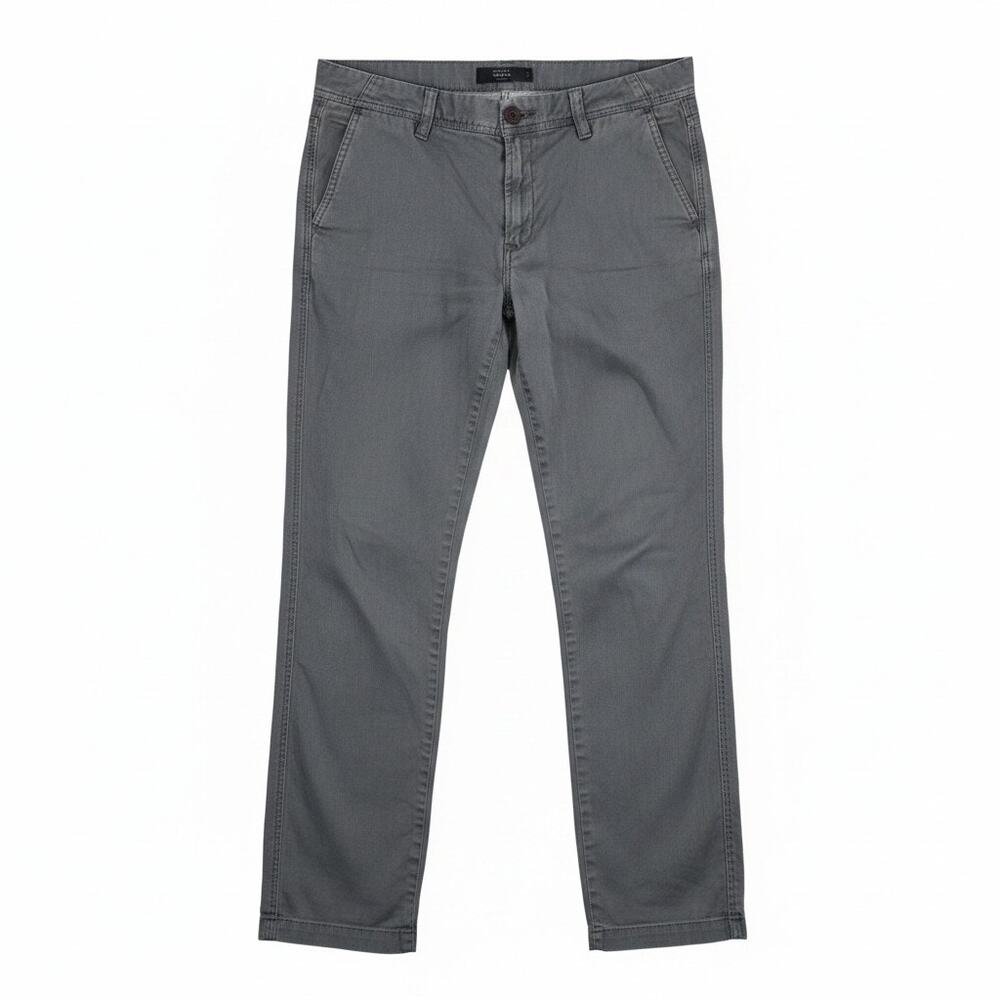 J.Crew Chino Gray Cotton Pants Women's Size 8